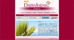 Desktop Screenshot of daryasarangpalace.com